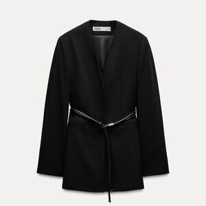 Zara - Women's belted Blazer (NWT)